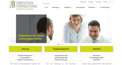 Desktop Screenshot of drescher-consulting.de